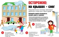 Осторожно! Сход снега!